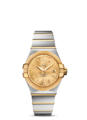 Omega Constellation Co-Axial 31 Stainless Steel / Yellow Gold / Champagne